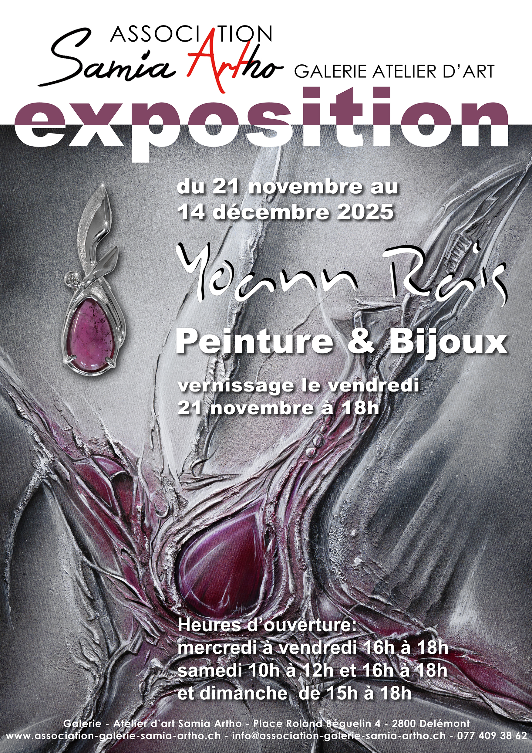 Yoann Rais artisan créateur de bijoux, peintre autodidacte